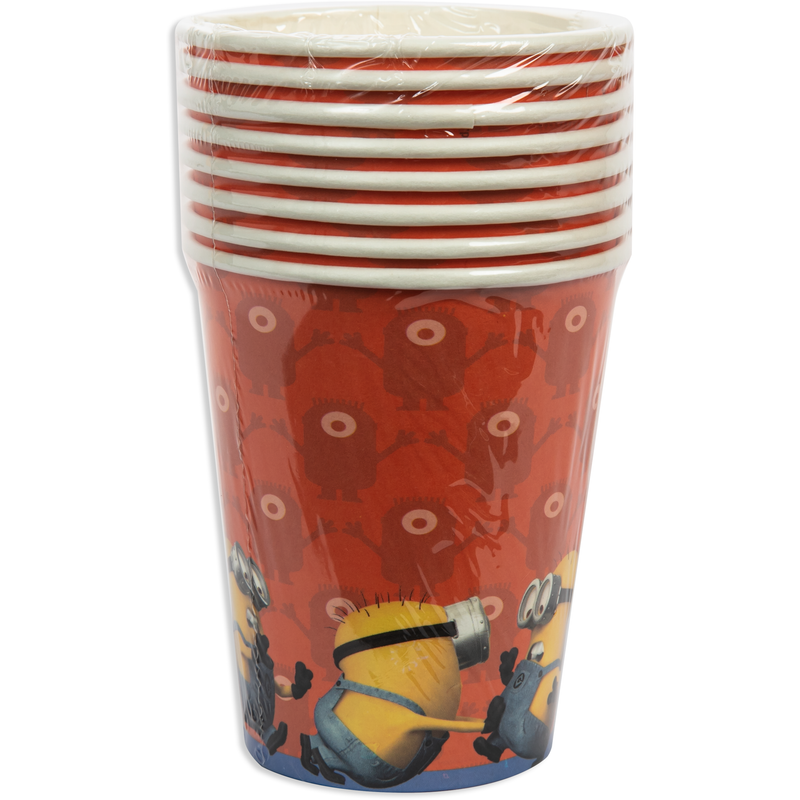 Sienna Minions 266ml Paper Cups Party Supplies