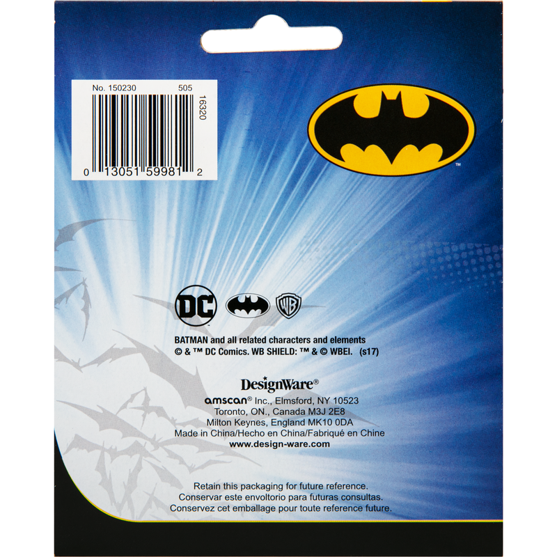 Light Gray Sticker Booklet Batman Party Supplies