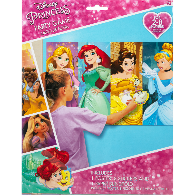 Gray Disney Princess Dream Big Party Game Party Supplies