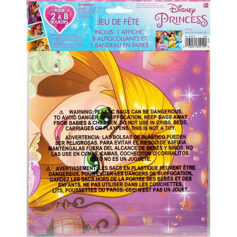 Rosy Brown Disney Princess Dream Big Party Game Party Supplies