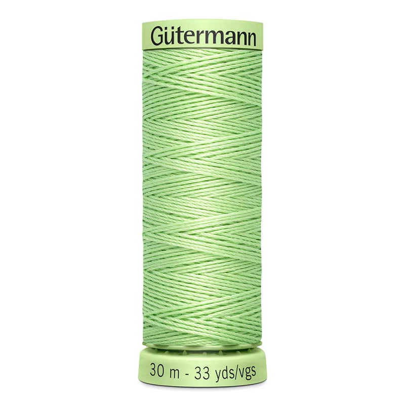Light Green Gutermann Polyester Twist Sewing Thread 30mt - 152 - Very Light Green Sewing Threads