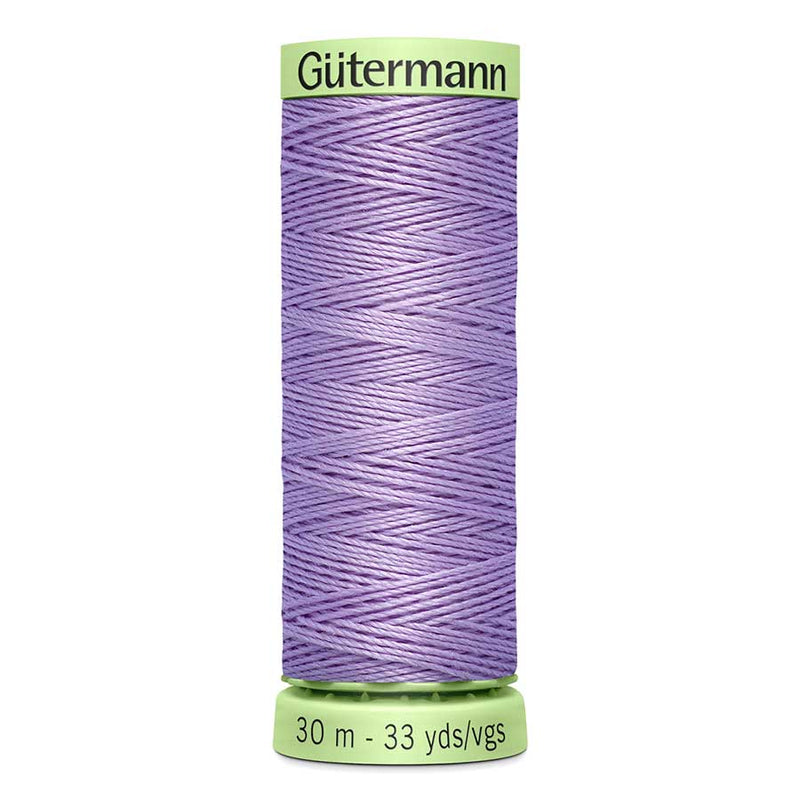 Dark Gray Gutermann Polyester Twist Sewing Thread 30mt - 158 - Lavender Sewing Threads