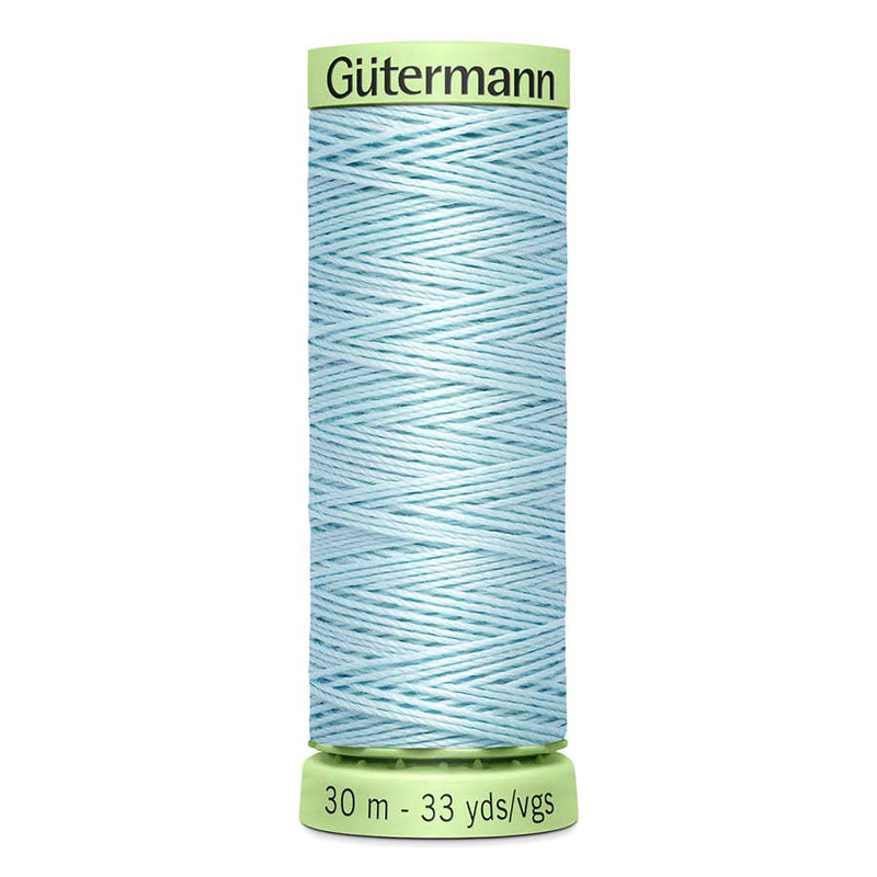Powder Blue Gutermann Polyester Twist Sewing Thread 30mt - 194 - Very Pale Blue Sewing Threads