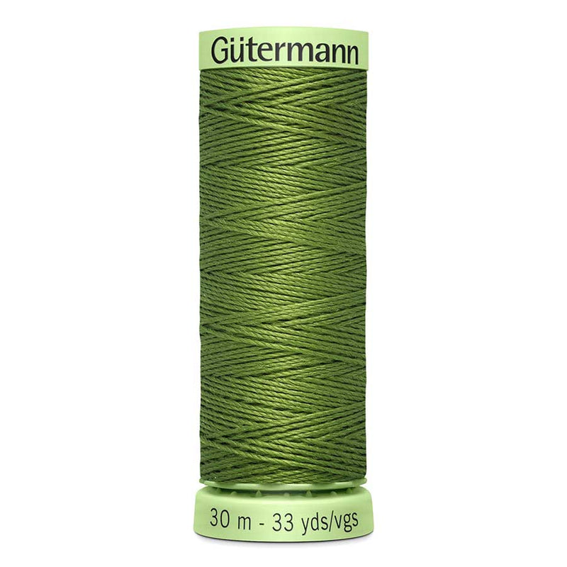 Dark Olive Green Gutermann Polyester Twist Sewing Thread 30mt - 283 - Pistachio Sewing Threads