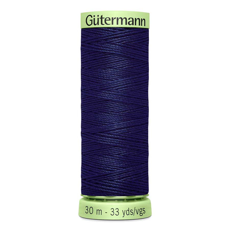 Midnight Blue Gutermann Polyester Twist Sewing Thread 30mt - 310 - Navy Blue Sewing Threads