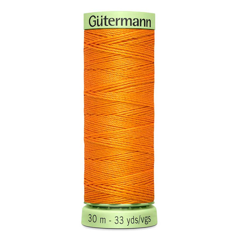 Chocolate Gutermann Polyester Twist Sewing Thread 30mt - 350 - Orange Sewing Threads