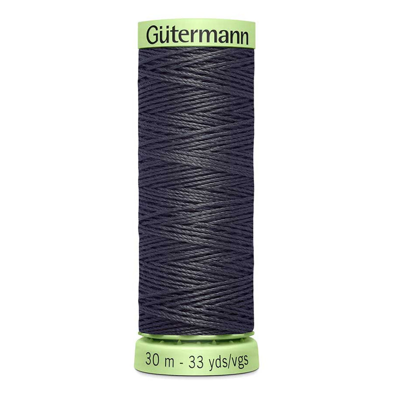 Dark Slate Gray Gutermann Polyester Twist Sewing Thread 30mt - 036 - Dark Iron Grey Sewing Threads
