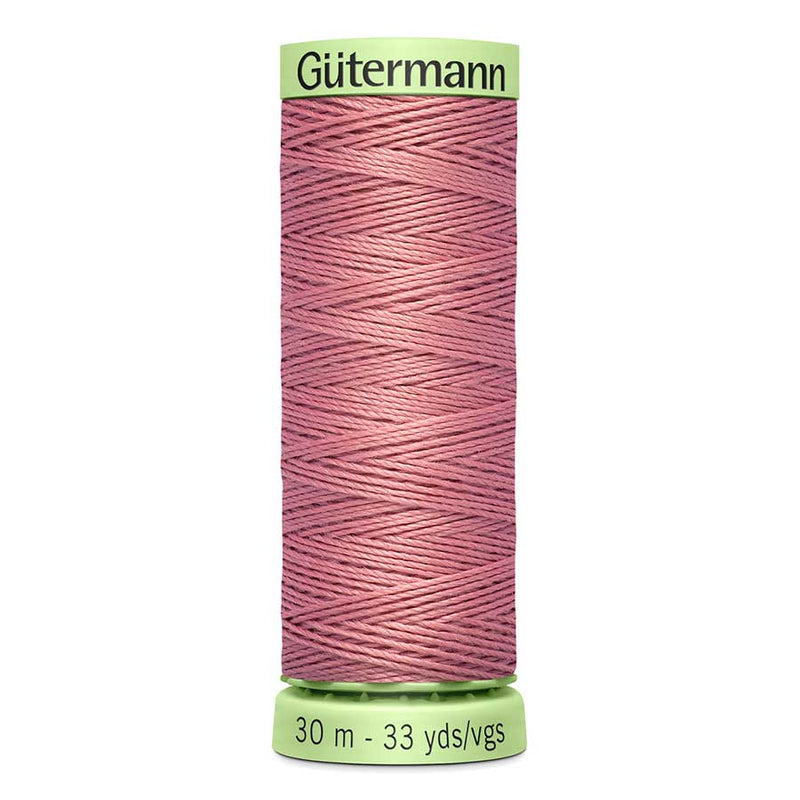 Rosy Brown Gutermann Polyester Twist Sewing Thread 30mt - 473 - Dusty Pink Sewing Threads