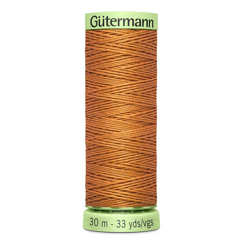 Chocolate Gutermann Polyester Twist Sewing Thread 30mt - 612 - Light Copper Sewing Threads