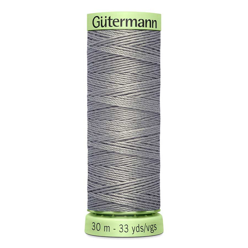 Light Slate Gray Gutermann Polyester Twist Sewing Thread 30mt - 634 - Grey Sewing Threads