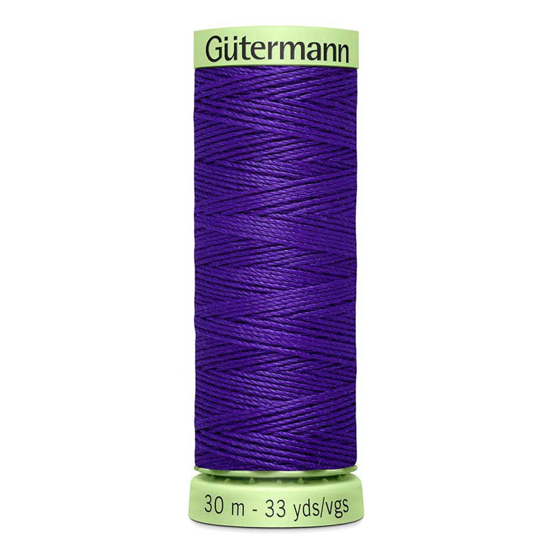 Midnight Blue Gutermann Polyester Twist Sewing Thread 30mt - 810 - Purple Sewing Threads