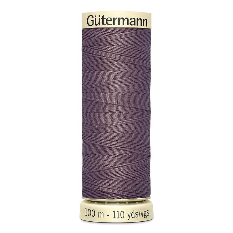 Dim Gray Gutermann Sew-All Polyester Sewing Thread 100mt - 127 - Grey Brown Sewing Threads