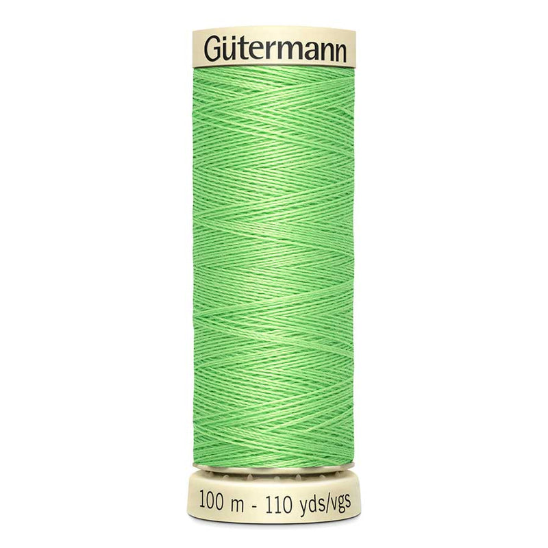 Dark Sea Green Gutermann Sew-All Polyester Sewing Thread 100mt - 153 - Light Lime Green Sewing Threads