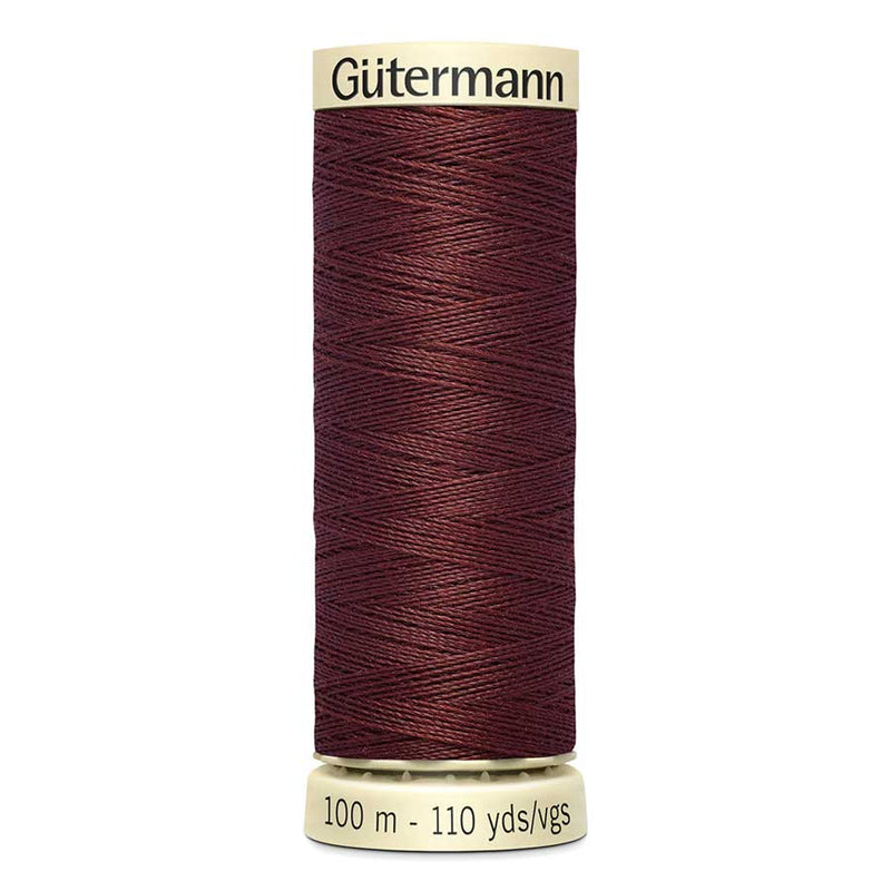 Dark Slate Gray Gutermann Sew-All Polyester Sewing Thread 100mt - 174 - Oxblood Sewing Threads