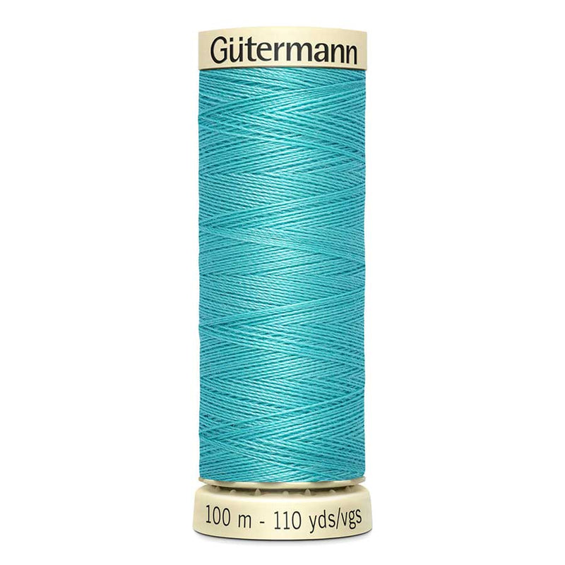 Medium Turquoise Gutermann Sew-All Polyester Sewing Thread 100mt - 192 - Turquoise Sewing Threads