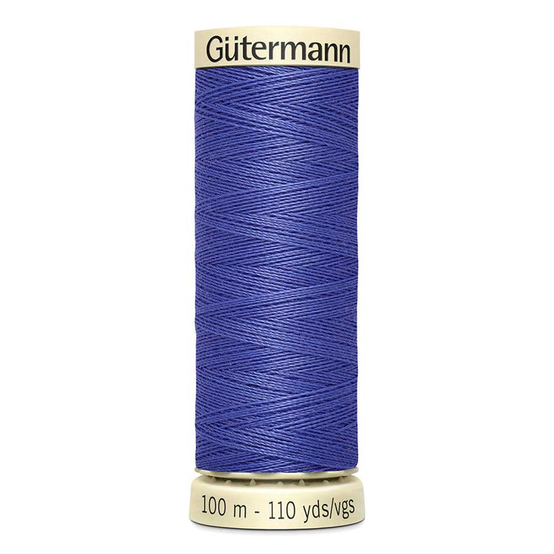 Dark Slate Blue Gutermann Sew-All Polyester Sewing Thread 100mt - 203 - Violet Blue Sewing Threads