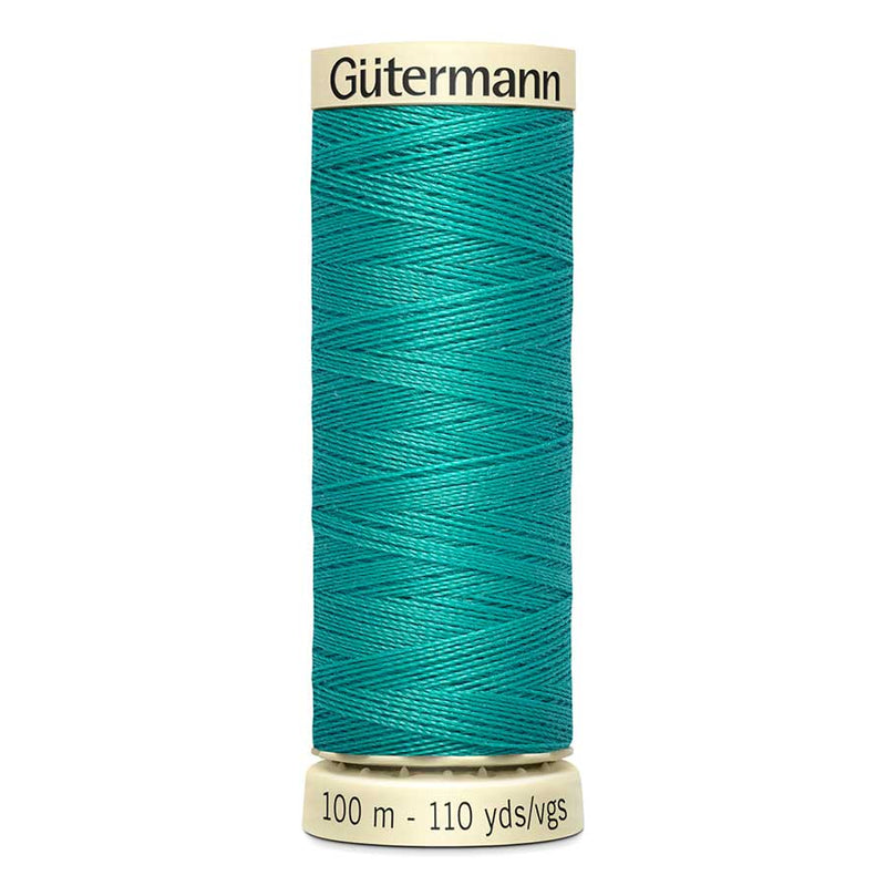 Dark Cyan Gutermann Sew-All Polyester Sewing Thread 100mt - 235 - Miami Green Sewing Threads