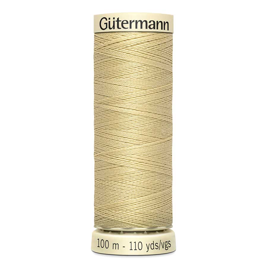 Gutermann Sew-All Polyester Sewing Thread 100mt - 249 - Golden Sand