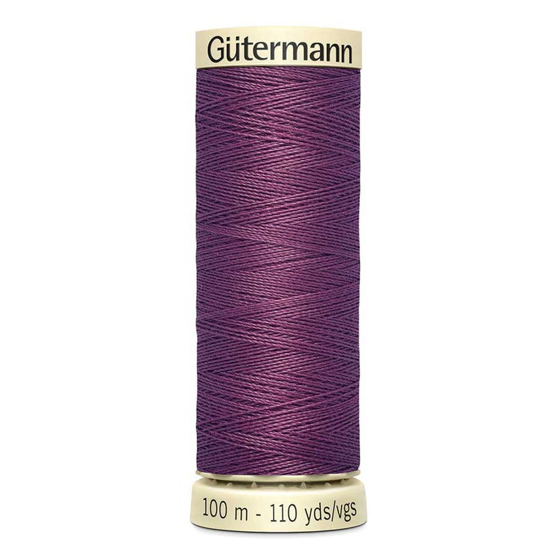 Dark Slate Gray Gutermann Sew-All Polyester Sewing Thread 100mt - 259 - Light Burgundy Sewing Threads