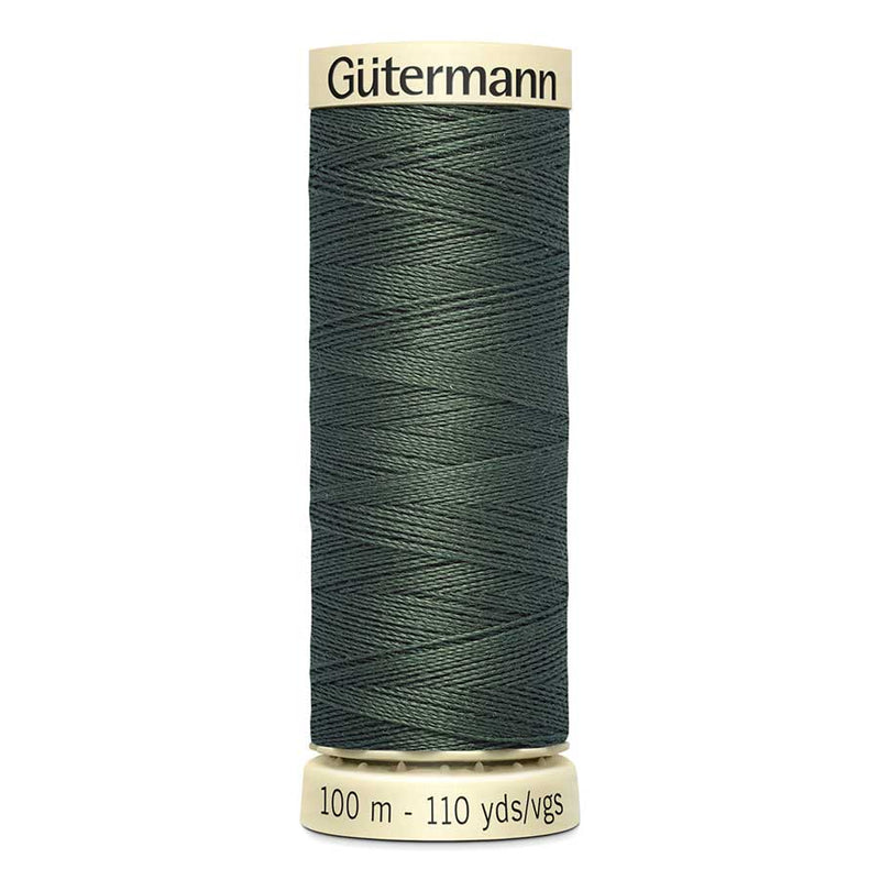 Dark Slate Gray Gutermann Sew-All Polyester Sewing Thread 100mt - 269 - Very Dark Olive Green Sewing Threads