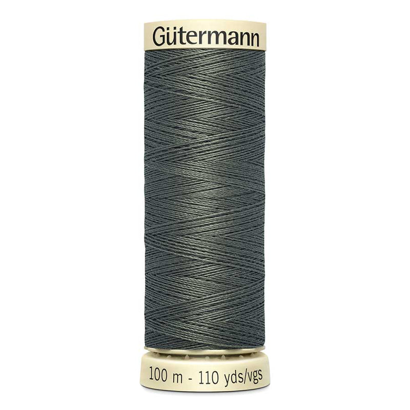 Dark Slate Gray Gutermann Sew-All Polyester Sewing Thread 100mt - 274 - Dark Beaver Grey Sewing Threads