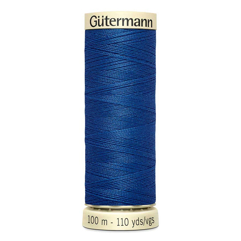 Midnight Blue Gutermann Sew-All Polyester Sewing Thread 100mt - 312 - Very Dark Cornflower Blue Sewing Threads