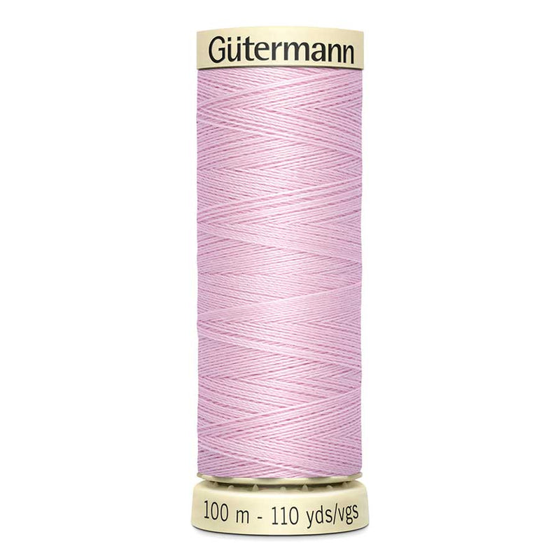 Thistle Gutermann Sew-All Polyester Sewing Thread 100mt - 320 - Baby Pink Sewing Threads