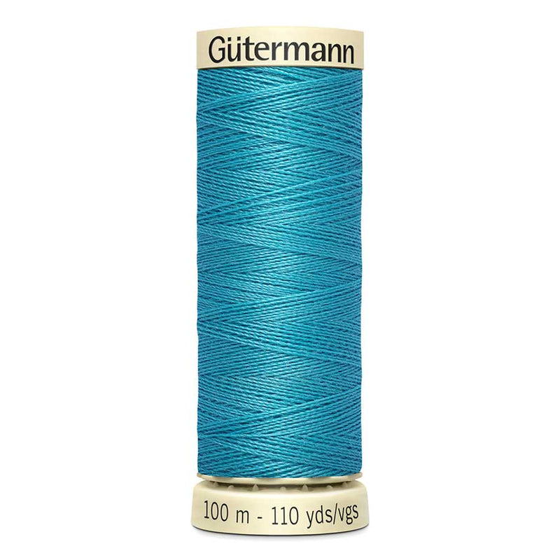 Steel Blue Gutermann Sew-All Polyester Sewing Thread 100mt - 332 - Waikikii Blue Sewing Threads
