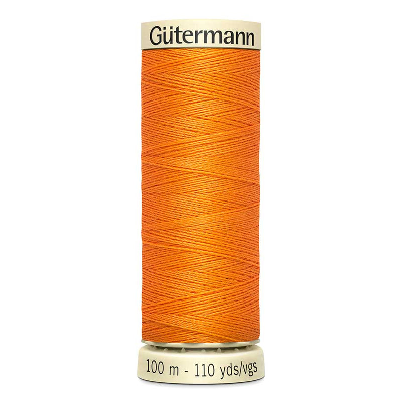 Chocolate Gutermann Sew-All Polyester Sewing Thread 100mt - 350 - Orange Sewing Threads