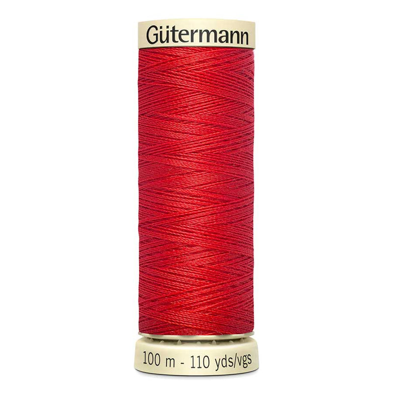 Firebrick Gutermann Sew-All Polyester Sewing Thread 100mt - 364 - Bright Red Sewing Threads