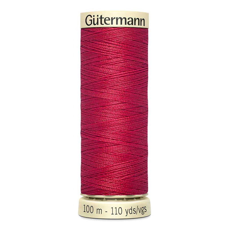 Brown Gutermann Sew-All Polyester Sewing Thread 100mt - 383 - Red Sewing Threads