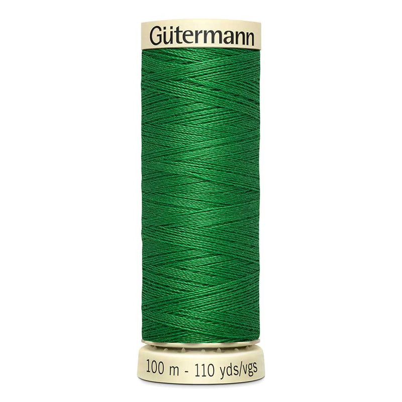 Forest Green Gutermann Sew-All Polyester Sewing Thread 100mt - 396 - Bright Green Sewing Threads