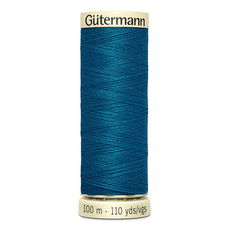 Dark Slate Gray Gutermann Sew-All Polyester Sewing Thread 100mt - 483 - Medium Turquoise Sewing Threads