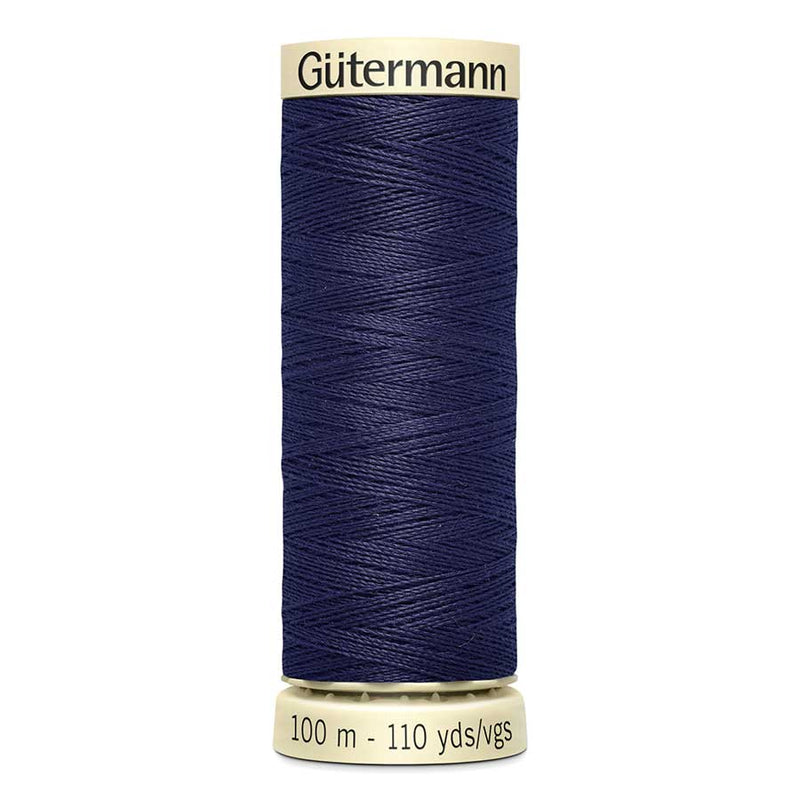 Dark Slate Gray Gutermann Sew-All Polyester Sewing Thread 100mt - 575 - Dark Dusky Purple Sewing Threads