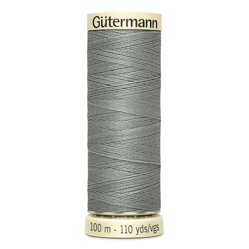 Slate Gray Gutermann Sew-All Polyester Sewing Thread 100mt - 634 - Grey Sewing Threads