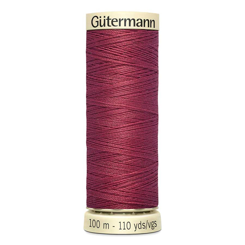 Brown Gutermann Sew-All Polyester Sewing Thread 100mt - 730 - Light Wine Sewing Threads