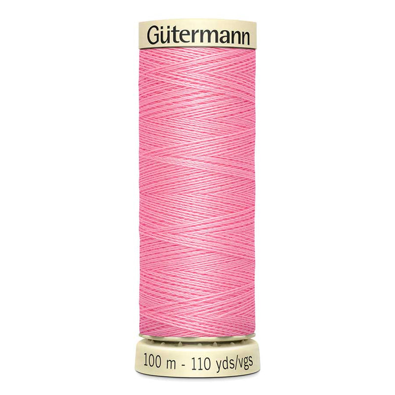 Pale Violet Red Gutermann Sew-All Polyester Sewing Thread 100mt - 758 - Pink Sewing Threads