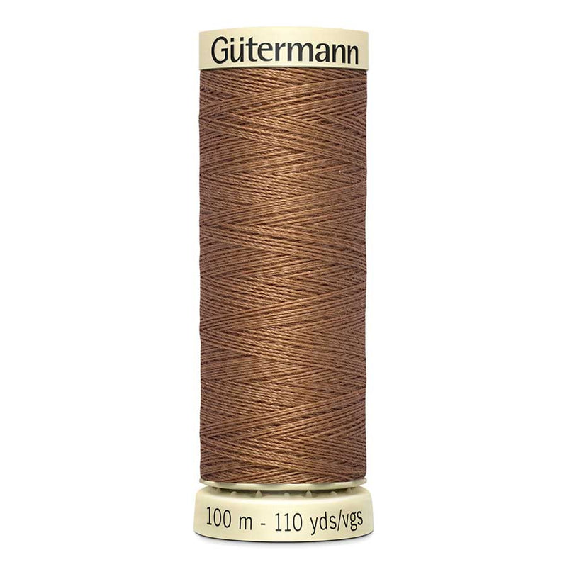 Sienna Gutermann Sew-All Polyester Sewing Thread 100mt - 842 - Bronze Sewing Threads
