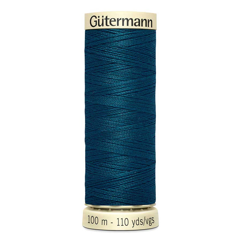 Dark Slate Gray Gutermann Sew-All Polyester Sewing Thread 100mt - 870 - Very Dark Teal Sewing Threads