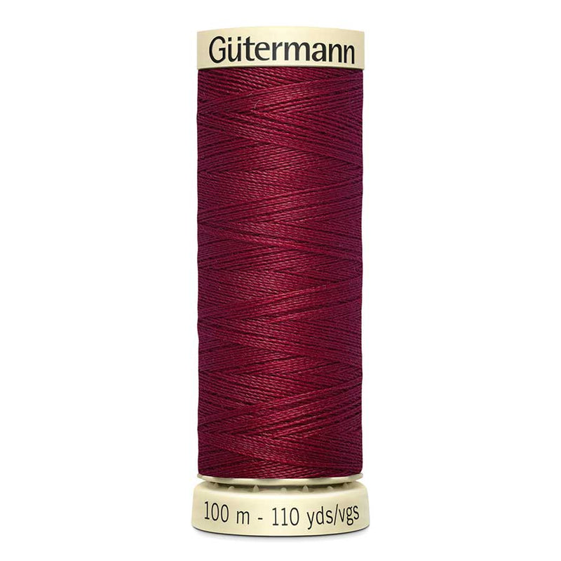Dark Red Gutermann Sew-All Polyester Sewing Thread 100mt - 910 - Sewing Threads