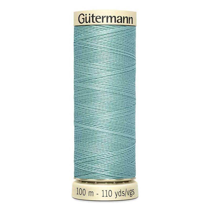 Dark Gray Gutermann Sew-All Polyester Sewing Thread 100mt - 929 - Light Aqua Sewing Threads