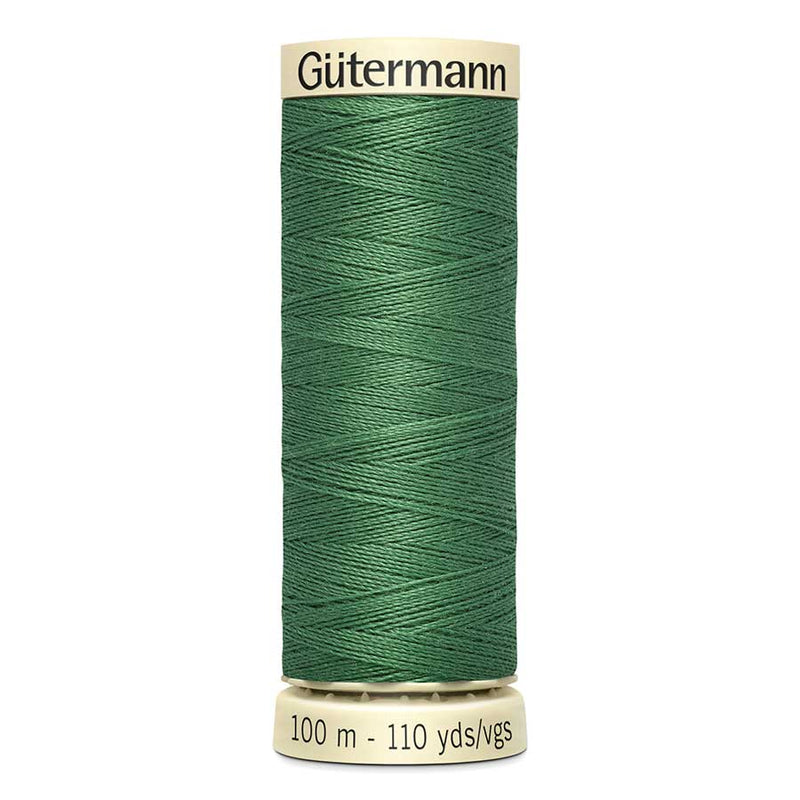 Dark Olive Green Gutermann Sew-All Polyester Sewing Thread 100mt - 931 - Forrest Green Sewing Threads