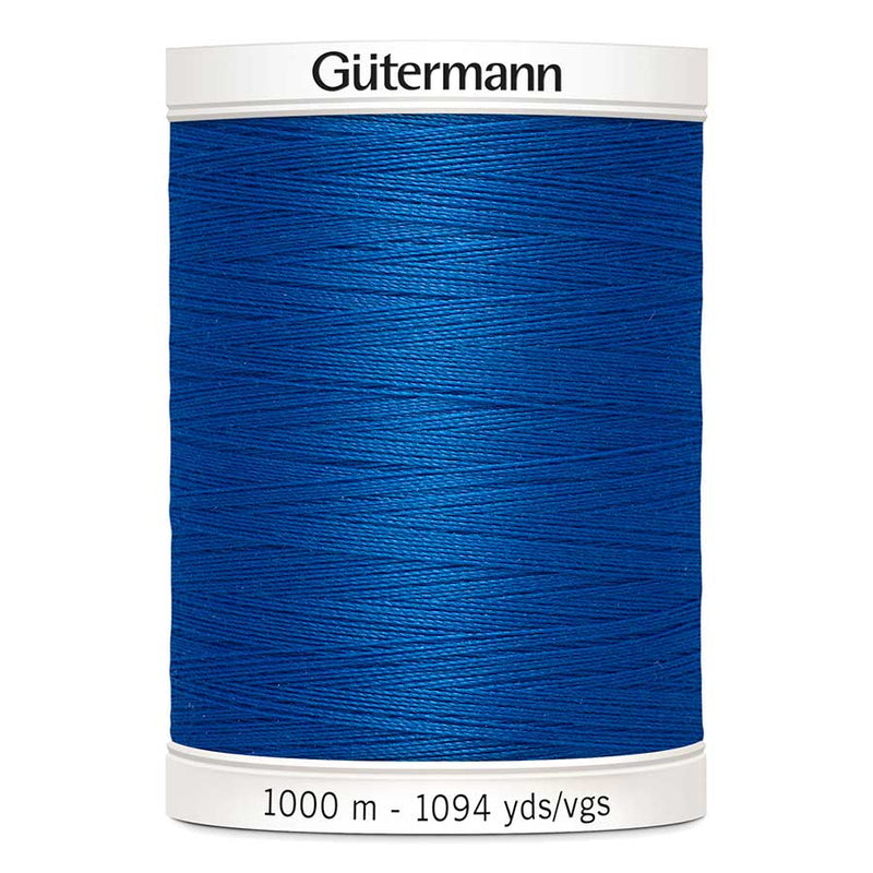 Midnight Blue Gutermann Sew-All Polyester Sewing Thread 1000mt - 322 - Royal Blue Sewing Threads