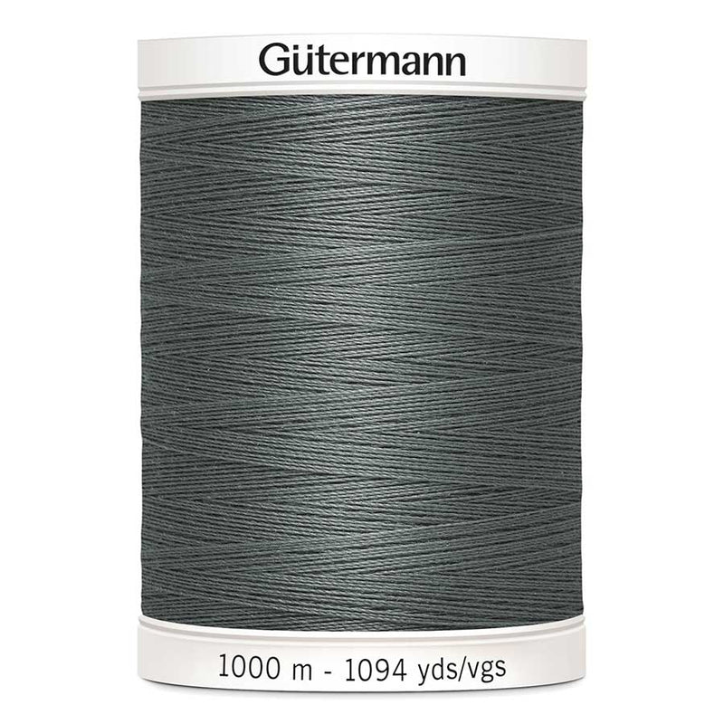 Dark Slate Gray Gutermann Sew-All Polyester Sewing Thread 1000mt - 701 - Dark Pewter Grey Sewing Threads