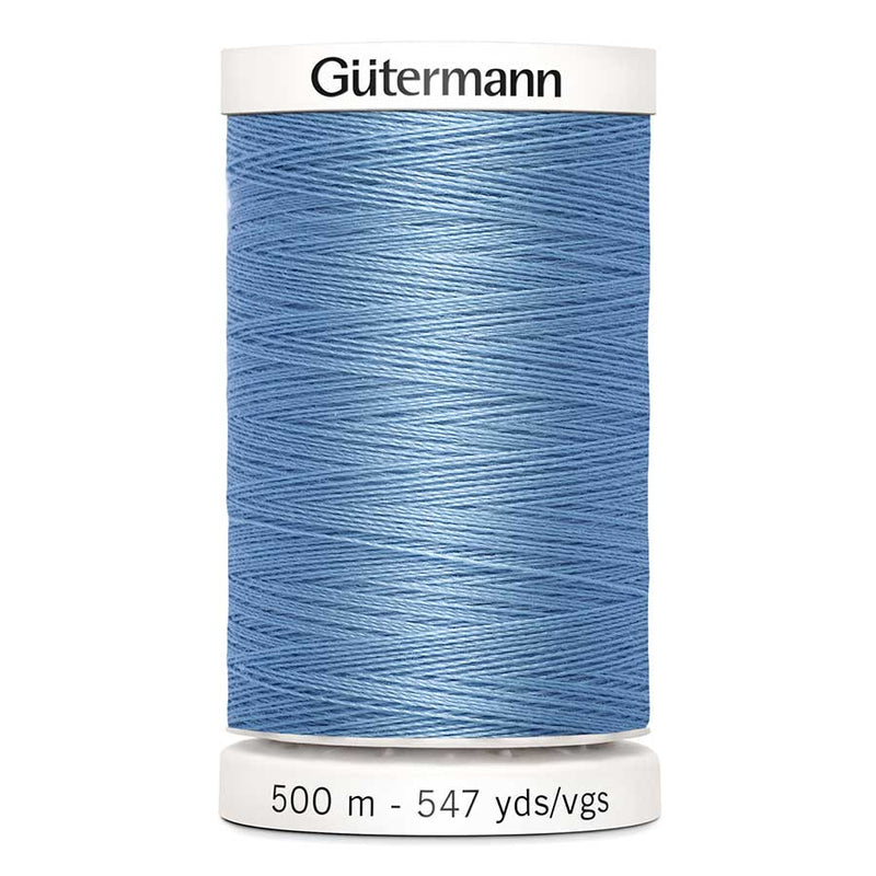 Light Slate Gray Gutermann Sew-All Polyester Sewing Thread 500mt - 143 - Duck Egg Blue Sewing Threads