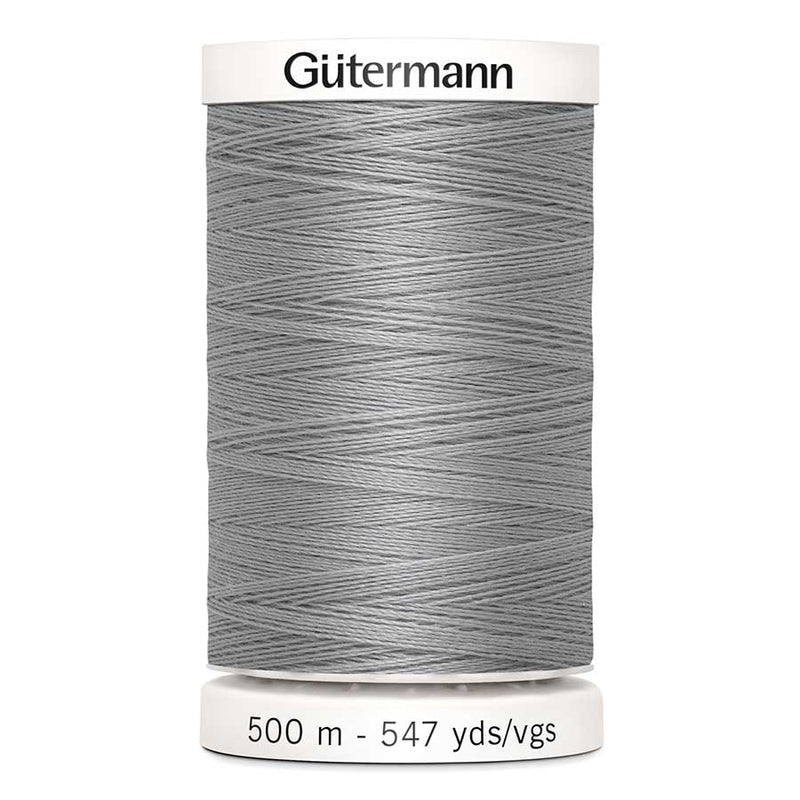 Light Slate Gray Gutermann Sew-All Polyester Sewing Thread 500mt - 38 - Sewing Threads
