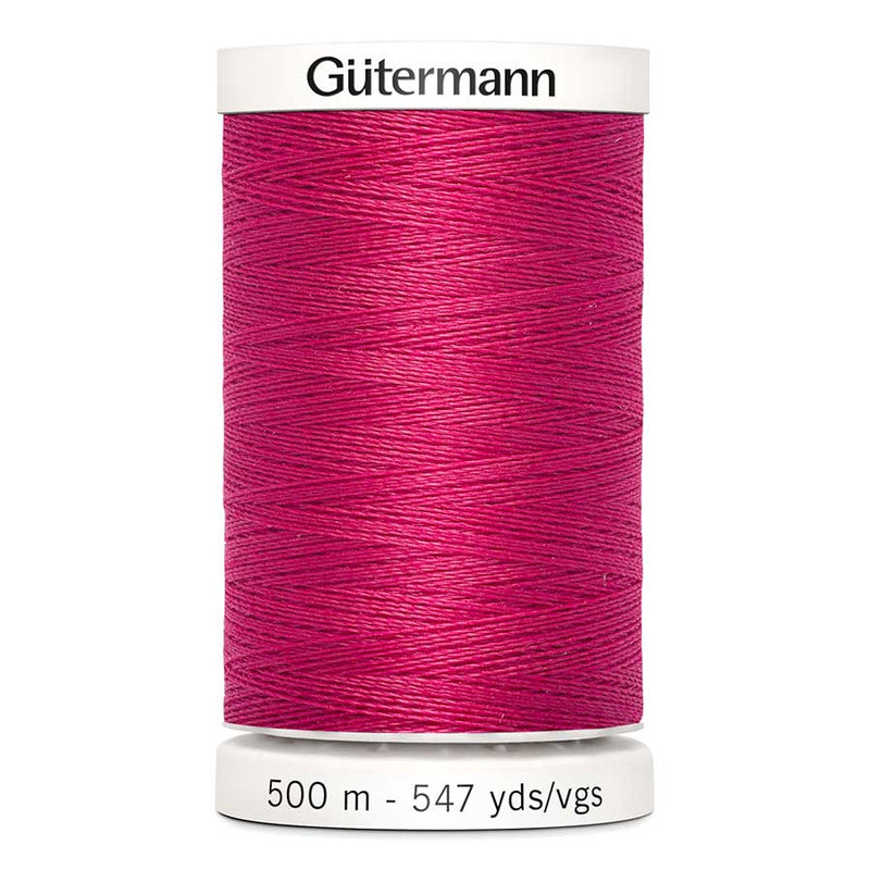 Maroon Gutermann Sew-All Polyester Sewing Thread 500mt - 382 - Candy Red Sewing Threads