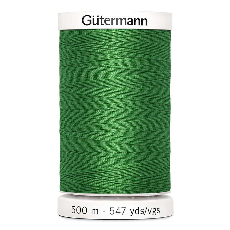 Dark Olive Green Gutermann Sew-All Polyester Sewing Thread 500mt - 396 - Bright Green Sewing Threads
