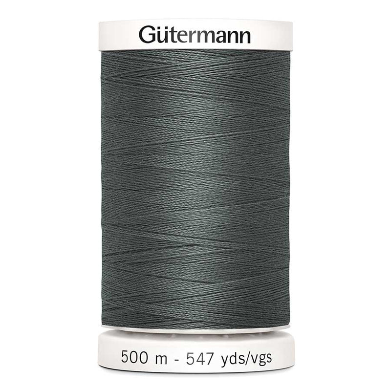 Dark Slate Gray Gutermann Sew-All Polyester Sewing Thread 500mt - 701 - Dark Pewter Grey Sewing Threads