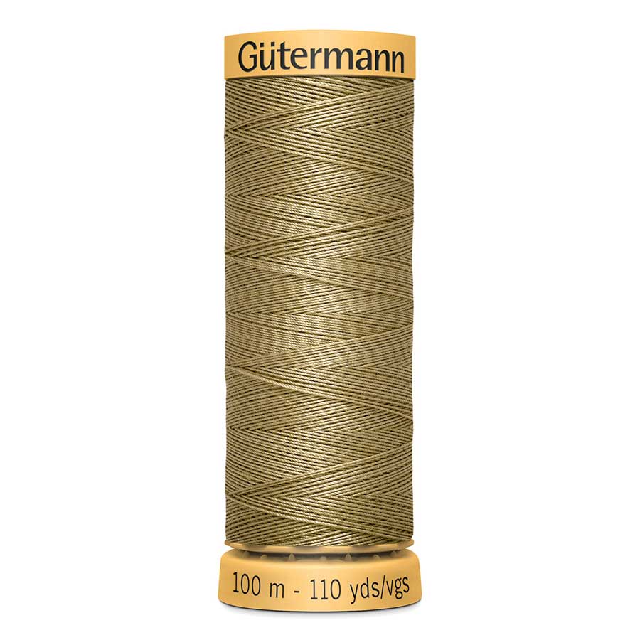 Gutermann 100% Natural Cotton Sewing Thread 100mt - 1026 - Beige